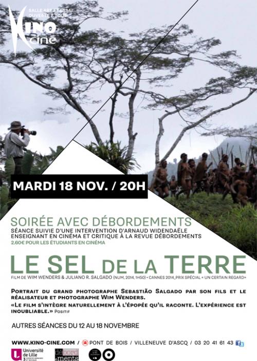 Soirée avec Débordements : Le sel de la Terre de Wim Wenders & Juliano Ribeiro Salgado
